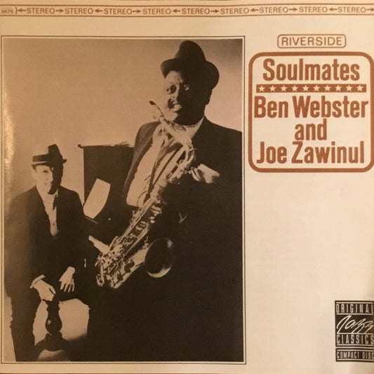 Ben Webster And Joe Zawinul : Soulmates (CD, Album, RE, RM)
