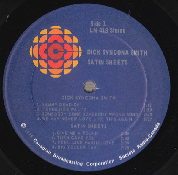 Dick Syncona Smith*, Satin Sheets, Reg Gibson, The J-J's* : Dick Syncona Smith / Satin Sheets / Reg Gibson / The J-Js (LP, Transcription)