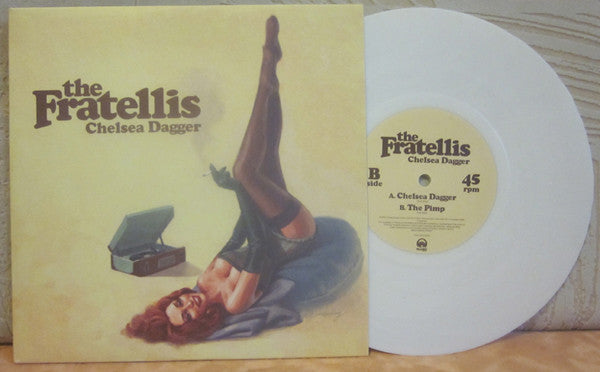 The Fratellis : Chelsea Dagger (8", Single, Whi)
