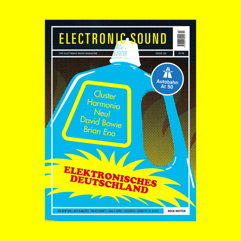 Electronic Sound - Elektronisches Deutschland + Cluster orange vinyl single