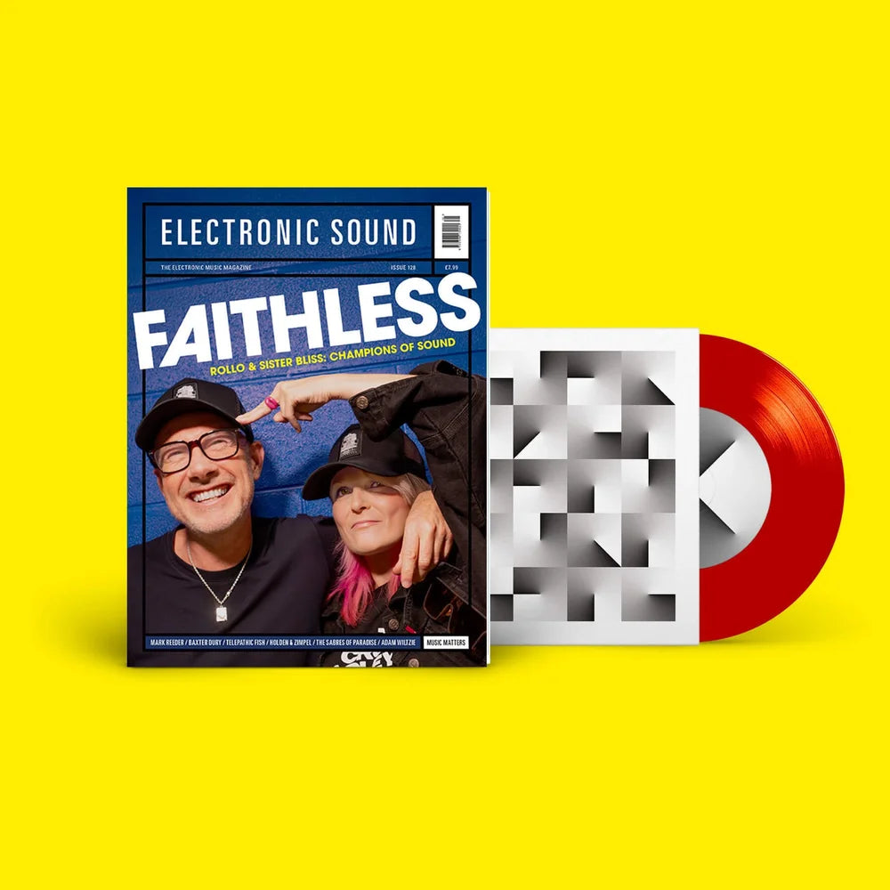 Electronic Sound - Faithless – ‘Peace And Noise (Sister Bliss Remix)’ / ‘Dollars And Dimes (Sister Bliss Remix)’ red vinyl seven-inch single