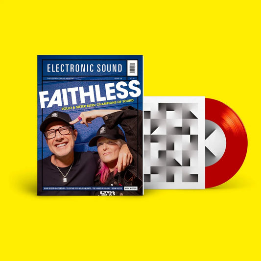 Electronic Sound - Faithless – ‘Peace And Noise (Sister Bliss Remix)’ / ‘Dollars And Dimes (Sister Bliss Remix)’ red vinyl seven-inch single