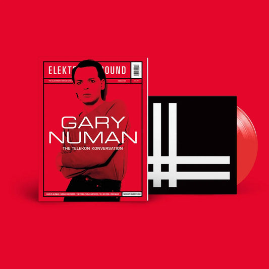 Electronic Sound - Gary Numan + ‘I’m An Agent‘ / ‘Remind Me To Smile‘ transparent red vinyl seven-inch single
