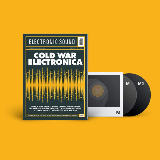 Electronic Sound - Cold War Electronica 100 Page Magazine + Double CD