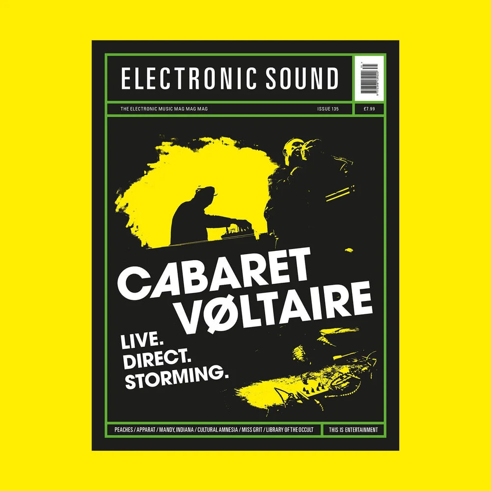 Electronic Sounds - Cabaret Voltaire + ‘Nag Nag Nag‘ / ‘Spies In The Wires‘ green vinyl seven-inch single
