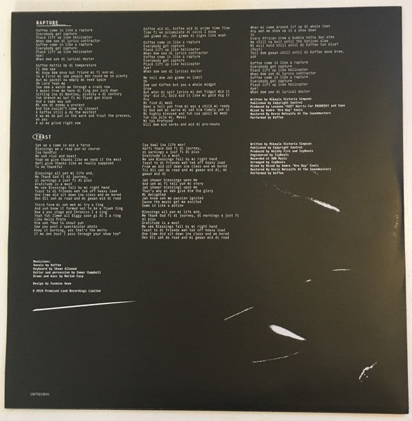 Koffee (4) : Rapture (12", EP)